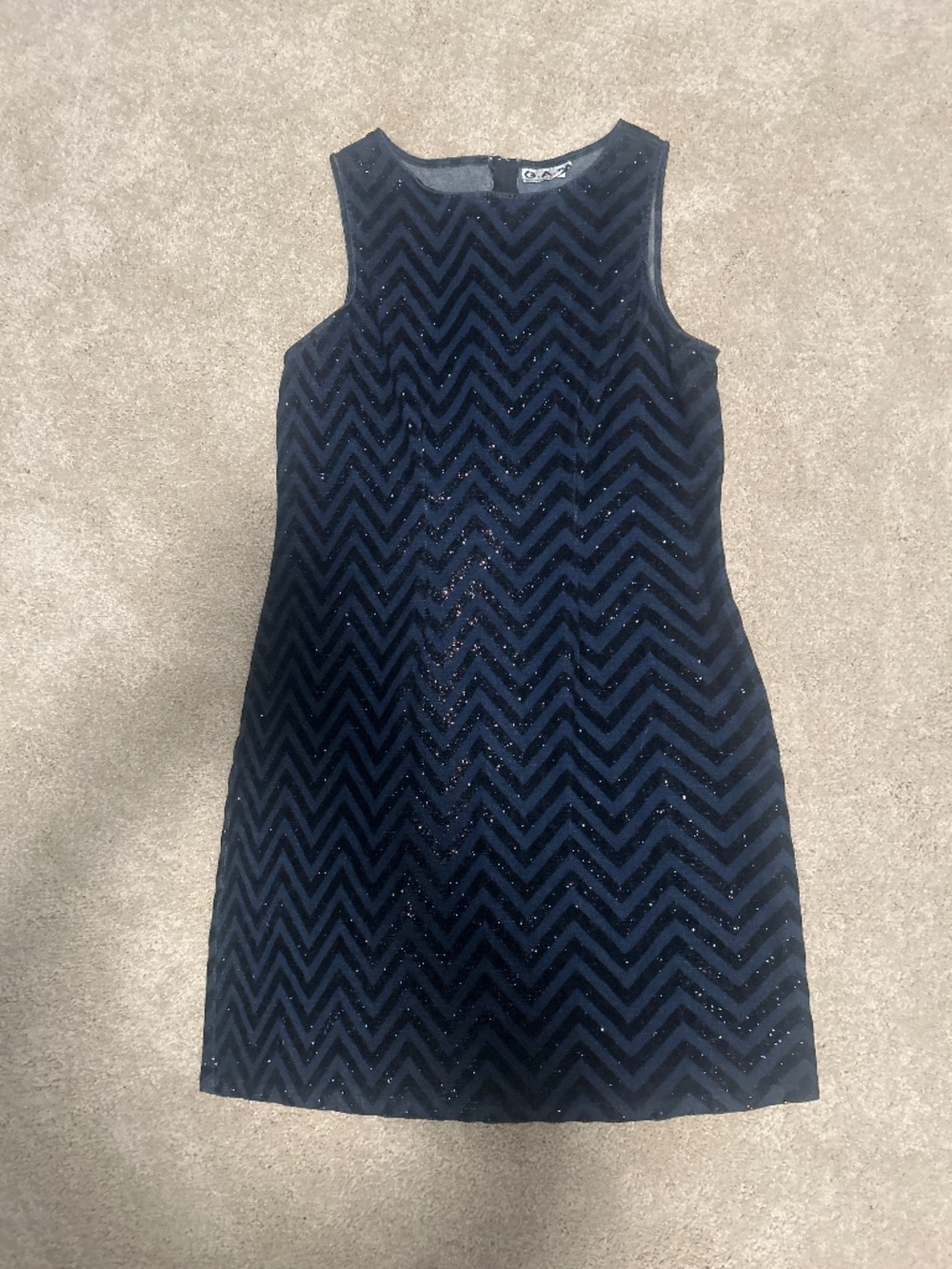 Gorgeous black and denim jean dress